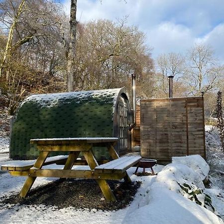 Pine Cosy Winter Cabin - Hot Tub & Log Burner Appartamento Barmouth Esterno foto