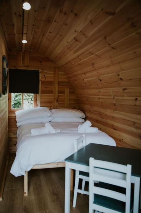 Pine Cosy Winter Cabin - Hot Tub & Log Burner Appartamento Barmouth Esterno foto